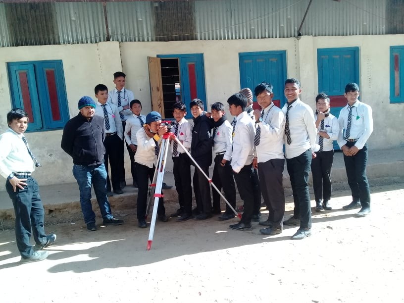 खोटाङको हलेसीस्थित महेन्द्रोद्धय माबिको सिभिल इन्जिनिरिङको पठन–पाठन प्रभावित