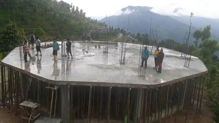 रिब्दुङमा ‘दश भुजा र दश कोण’ भएको ऐतिहासिक किरात संग्रहालय निर्माण हुदै