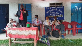 रावाबेँसीकाे डुम्रेधारापानीमा लिफ्टिङ खानेपानी योजना सञ्चालन 