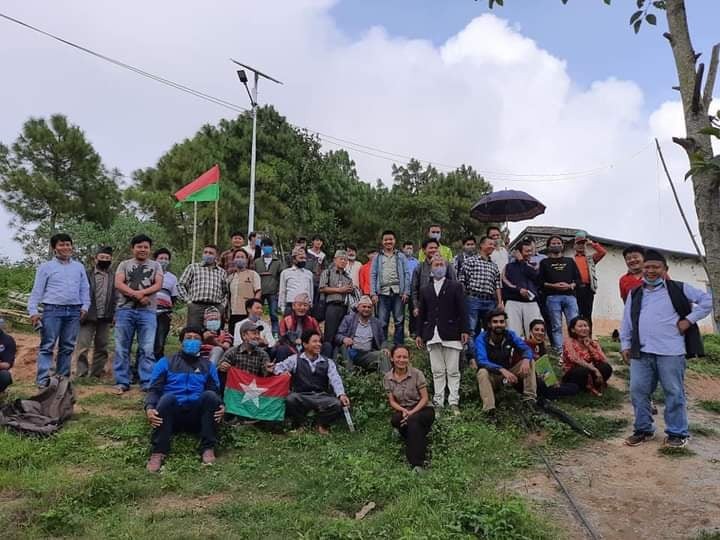 हलेसीमा संघीय समाजवादीलाई जनता समाजवादीमा रुपान्तरण