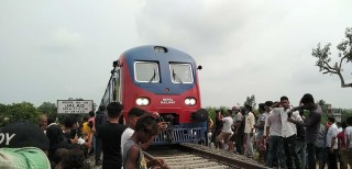 जनकपुर आइपुग्यो नेपाली रेल 