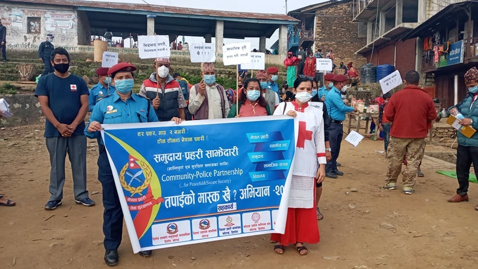 खोटाङमा ‘तपाईको मास्क खै ?’ अभियान जारी