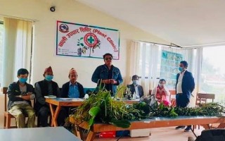 खोटाङको बुईपामा बाली उपचार शिबिर