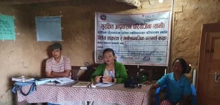 हलेसी तुवाचुङमा वित्तीय साक्षरता र मनोसामाजिक परामर्श कक्षा सुरु