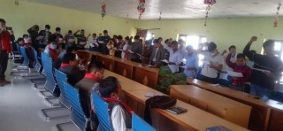 अनेरास्वबियुका पदाधिकारीको शपथ ग्रहण
