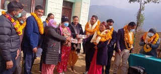 बर्थिङ सेन्टरमा सुत्केरी हुन नसकेका गर्भवतीलाई नगरपालिकाको सहयोग