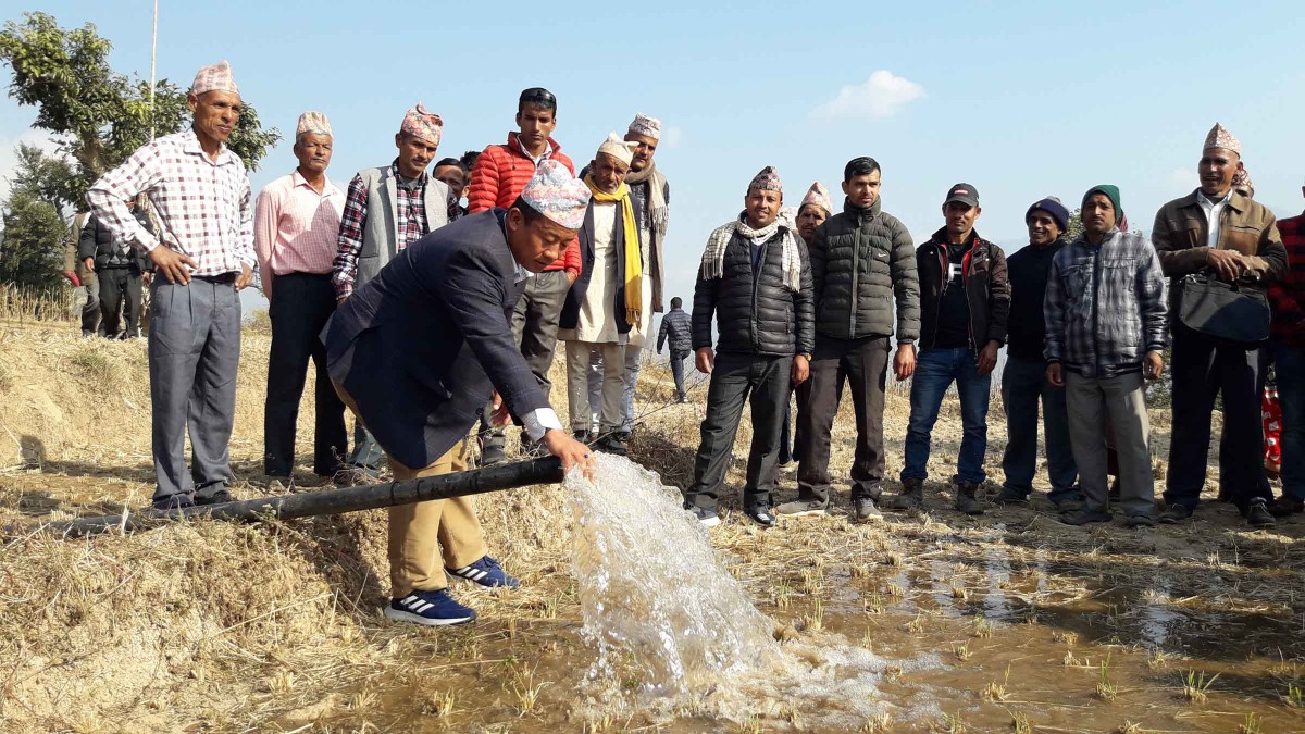 सुनकोसीको पानी १८ सय मिटर माथि कालापानीमा, ६२ घरधुरीमा खुशियाली