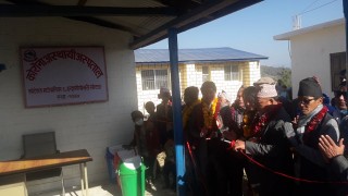 खोटेहाङमा अस्थायी कोभिड अस्पताल उद्घाटन