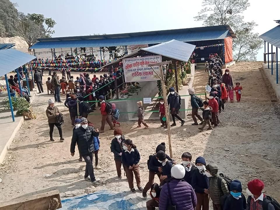 खोटाङको ऐसेलुखर्कमा दुई दिने कृषि मेला प्रदर्शनी