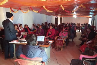 वैदेसिक रोजगारमा संलग्न व्यक्तीका परिवार वित्तीय साक्षरता कक्षामा