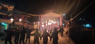 खोटाङमा संसद विघटनको विरोधमा जसपाको मसाल जुलुस प्रदर्शन