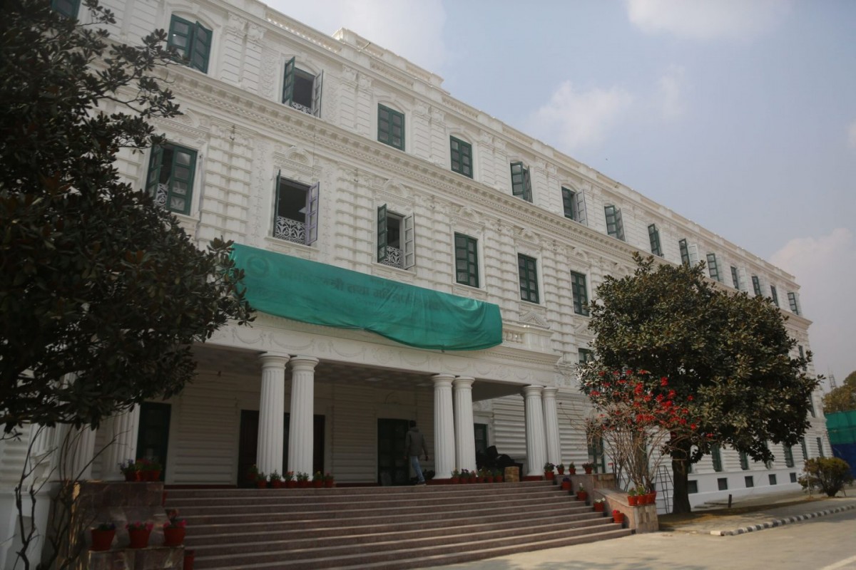 प्रधानमन्त्री तथा मन्त्रिपरिषद कार्यालयको पुनःनिर्माण सम्पन्न, आज उद्धघाटन गरिदै (फोटो फिचर)