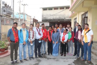 पत्रकार महासंघका नवनिर्वाचित पदाधिकारीलाई बधाई
