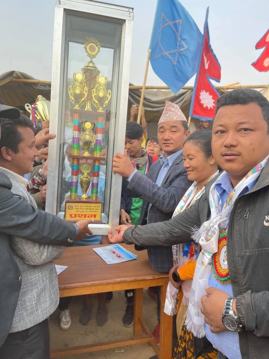 राष्ट्रपति रनिङ शिल्डको उपाधि दुर्छिम माबिलाई