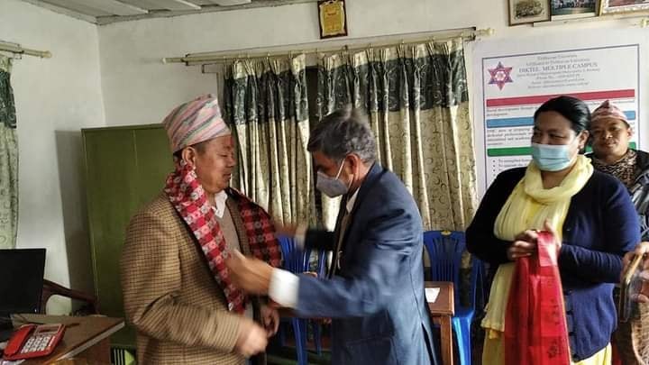दिक्तेल बहुमुखी क्याम्पस प्रमुखमा पुःन राई