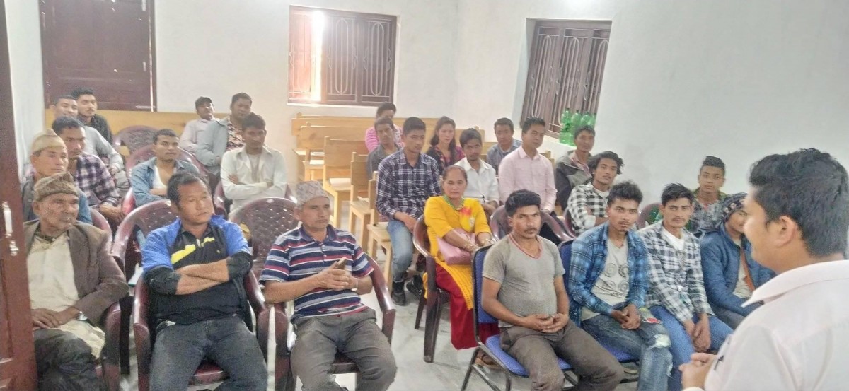 बड्कादियालेमा ‘दलितसँग गाउँपालिका’ कार्यक्रम