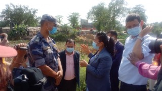 सीमा नाका व्यवस्थित गर्न मन्त्री राईको निर्देशन