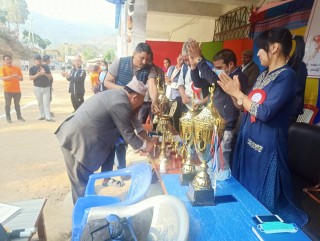 खोटेहाङमा चौथो अध्यक्ष कप भलिबल प्रतियोगीता सुरु
