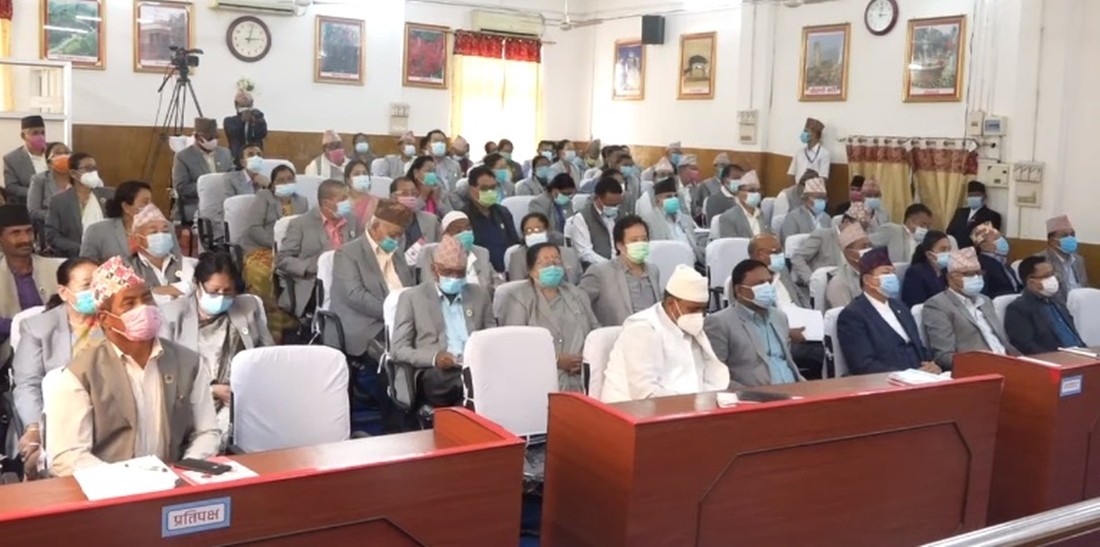 प्रदेश १ को बजेट अधिवेशन बैठक स्थगित