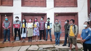 ओली सरकार विरुद्ध नेविसंघको किताव प्रदर्शन
