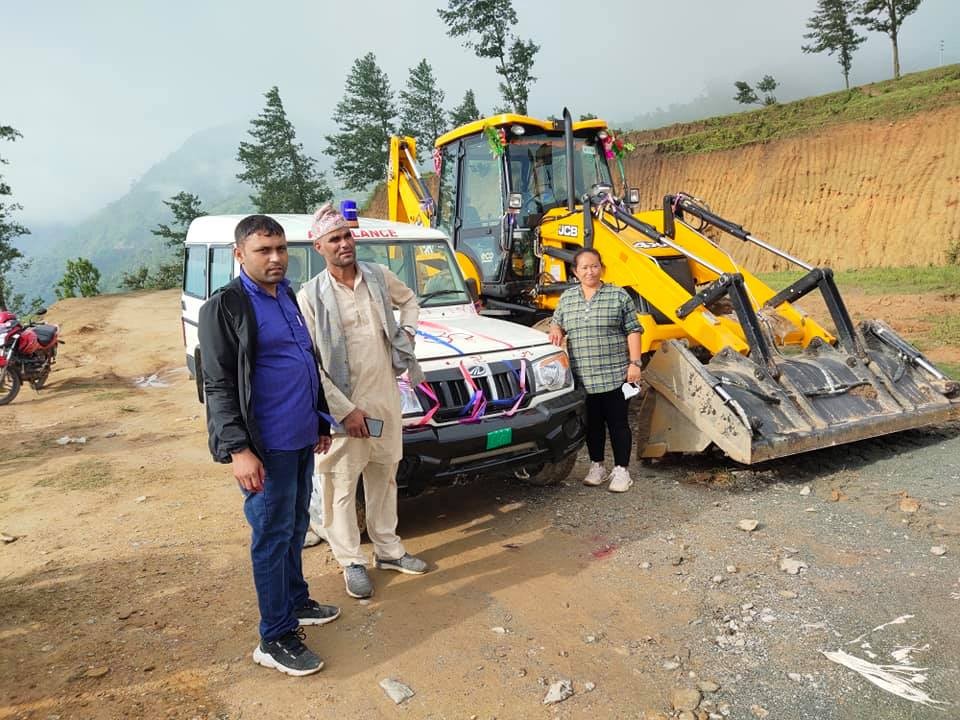 बराहपोखरी गाउँपालिकाले खरिद गर्‍यो एम्बूलेन्स