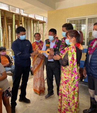 २९ वर्षपछि बन्यो स्वास्थ्यचौकीको पक्की भवन