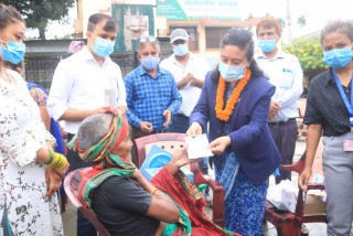 संरक्षण गृहमा आश्रितहरुलाई खोप लगाउन शुरु