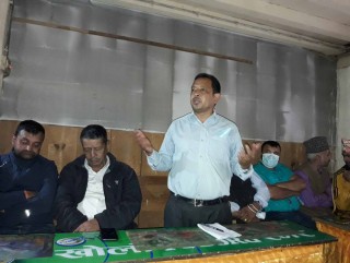 कांग्रेस नगरसभापतिमा प्रकाश श्रेष्ठको उम्मेद्वारी घोषणा
