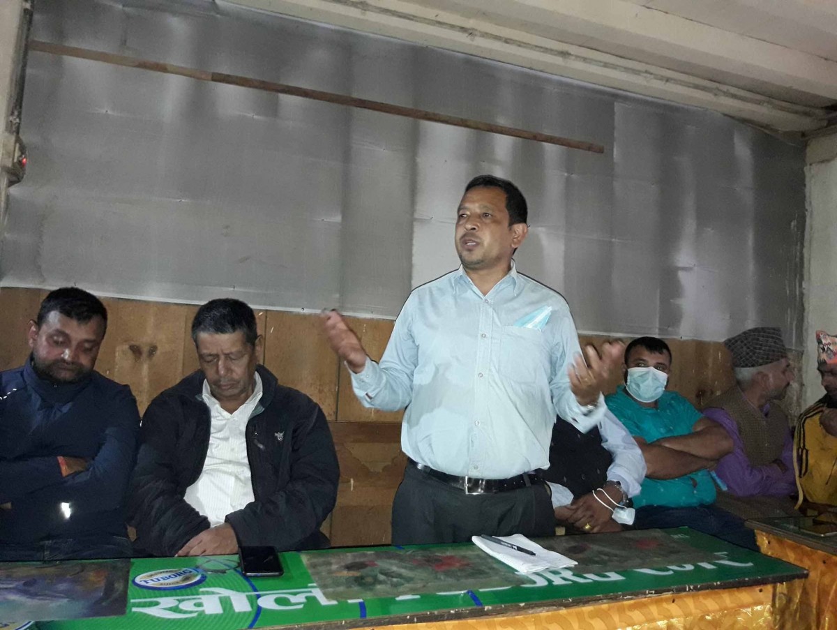 कांग्रेस नगरसभापतिमा प्रकाश श्रेष्ठको उम्मेद्वारी घोषणा
