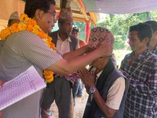 कांग्रेस नेता राई जसपा प्रवेश