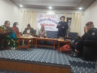 विपद् व्यवस्थापनमा सामुहिक प्रयासको खाँचो मन्त्री : कार्की