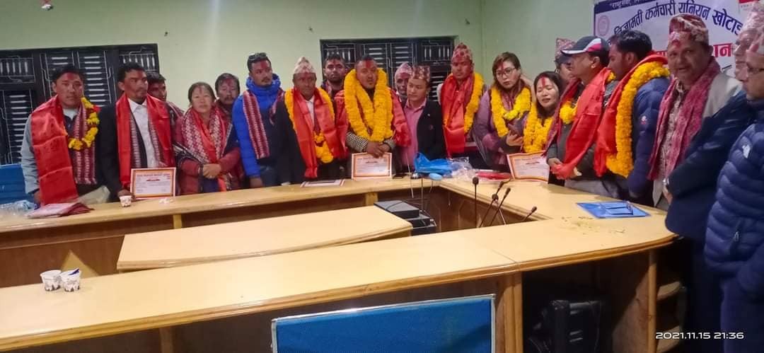 नेपाल निजामती कर्मचारी युनियनको अध्यक्षमा घिमिरे