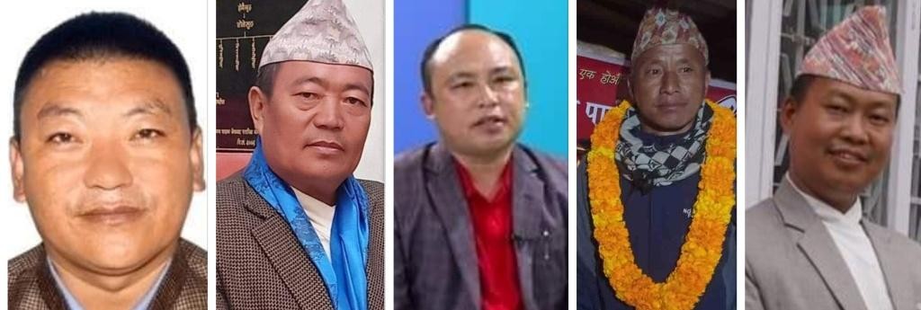 पाँच राजनैतिक दलका प्रमुख एकै वडाका