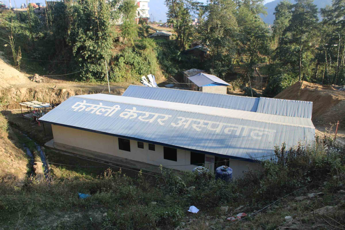 काठ्माण्डौंबाट दिक्तेल सारिएको अस्पतालबाट नियमित सेवा सुरु
