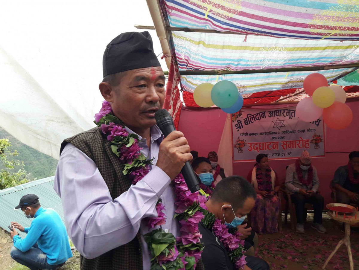 हलेसी तुवाचुङ–३ मा कांग्रेसका पुर्वगाबिस अध्यक्ष भुपालसिं विजयी