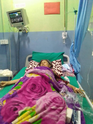 उपचार सहयोगका लागि क्यान्सर पिडित प्रितीशोभाको याचना