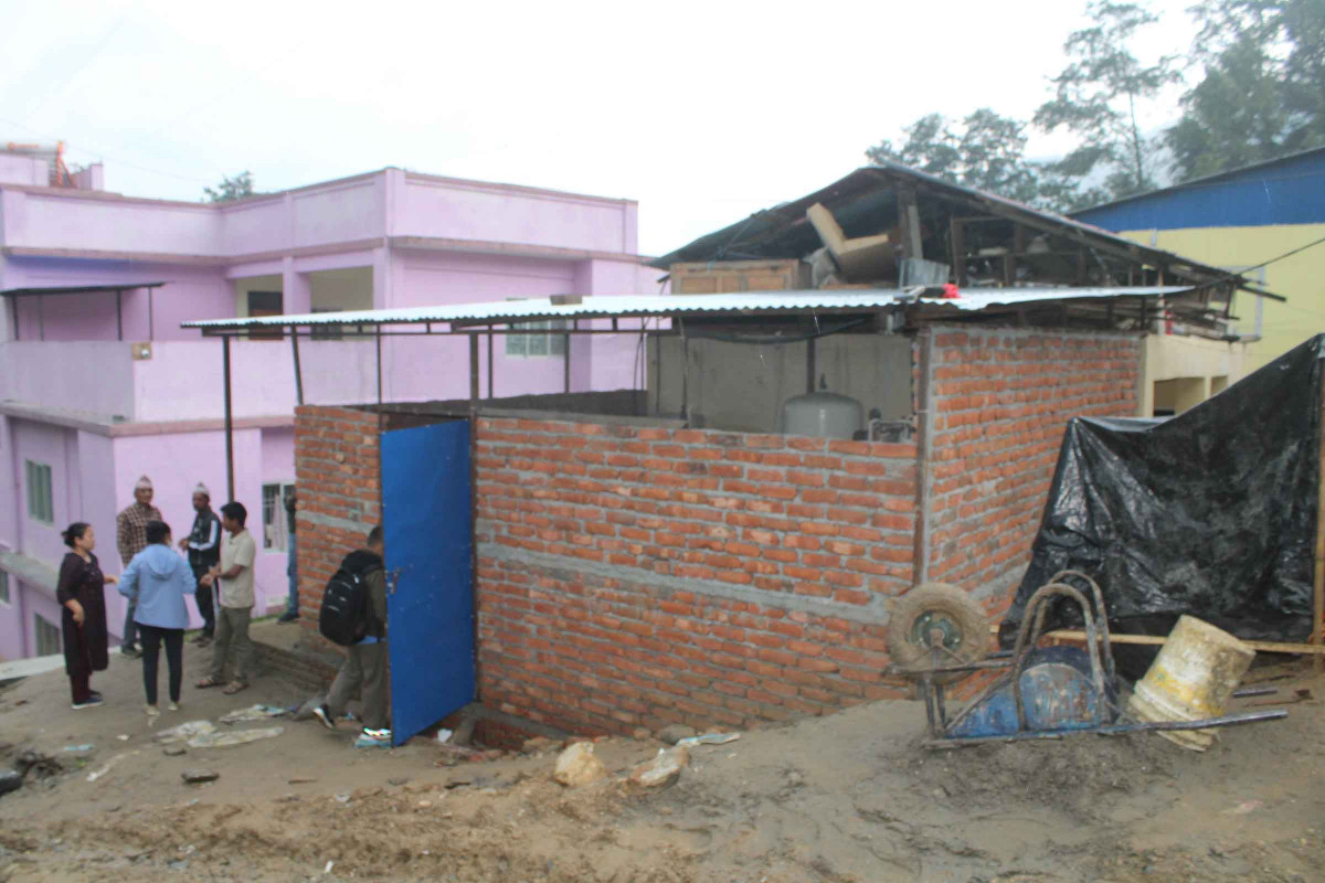 खोटाङ : कच्चा ट्रस भवनमा अक्सिजन प्लान्ट
