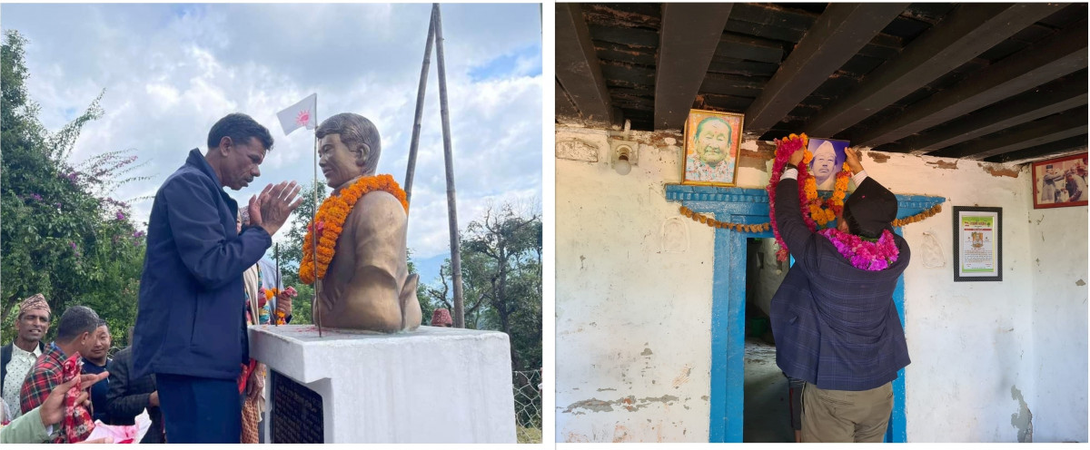 चुनावी अभियानको मुहुर्तः बाआमाको तस्बीरदेखि शहीदको शालिकमा माल्यार्पण