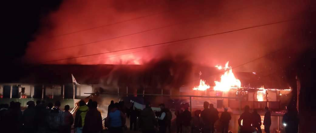 बाक्सिला बजारमा भएको आगलागीमा चार करोड ९९ लाख ३३ हजार बराबरको क्षती