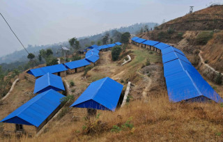 खोटाङ: निर्माण नसकिंदै एकीकृत बस्ती अलपत्र