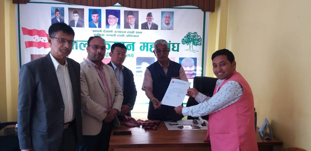 कांग्रेस निकट नेपाल किसान महासंघको जिल्ला अध्यक्ष बिष्ट