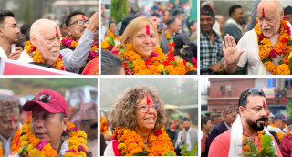 दिक्तेलमा स्वदेसी तथा विदेशी चित्रकारको भव्य स्वागत (फोटो फिचर)