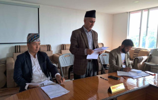 लाईभ पेन्टिङलाई काठमाडौं लगेर प्रदर्शनको तयारी