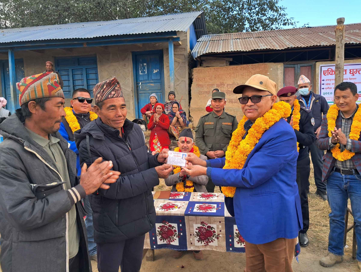 खार्मीमा एकीकृत घुम्ती शिबिर, ४७७ स्थानीय लाभान्वित