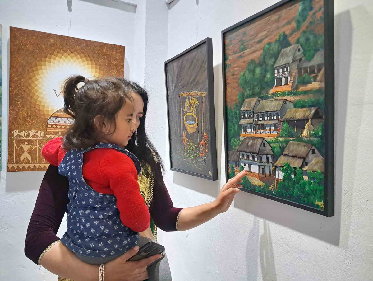 काठमाडौंमा नगरपालिकाको मुन्धुम चित्रकला प्रदर्शनी (फोटो फिचर)