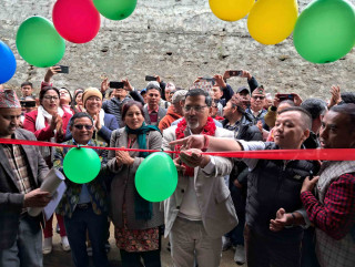 जनार्दन शर्माले उद्घाटन गरे ‘दीलकाजी–ठूलकुमार स्मृति प्रतिष्ठान’को भवन