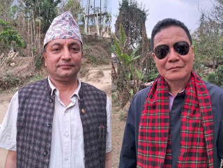 नेकपा एमाले खोटाङको अध्यक्षका लागि रामप्रसाद र देवबिक्रमको उम्मेदवारी