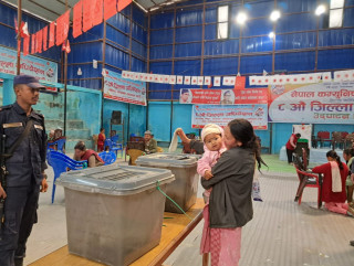 नेकपा एमाले खोटाङको नेतृत्व चयनका लागि धमाधम मतदान