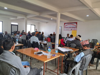 नगरको स्थानीय पाठ्यक्रम परिमार्जनका लागि सहजकर्ता उत्पादन