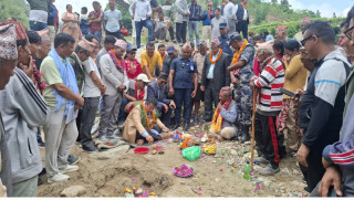 पूर्वी तराईसँग छोटो दुरीमा जोडिने दिखुवा खोलामा मोटरेबल पुलको शिलान्यास